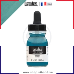 Mực acrylic cao cấp Liquitex Professional Acrylic Ink 287 Turquoise - 30ml (1Oz)