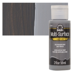Màu Vẽ Decor Trang Trí FolkArt Multi Surface Satin (Tone Nâu - Xám - Những màu còn lại)