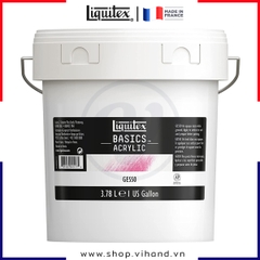 Gesso lót nền đa chất liệu Liquitex Acrylic Basics can lớn - 3.78L