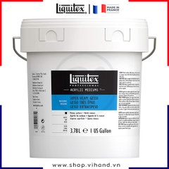 Sơn lót nền siêu dày, màu trắng Liquitex Professional Acrylic Super Heavy Gesso - 3.78L (128Oz)