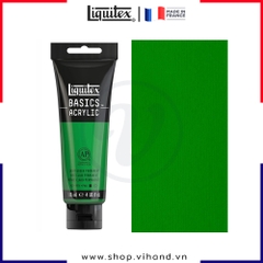 Màu vẽ đa chất liệu Liquitex Basics Acrylic Light Green Permanent #312 – 118ml (4Oz)