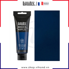 Màu vẽ đa chất liệu Liquitex Basics Acrylic Phthalocyanine Blue #316 – 118ml (4Oz)