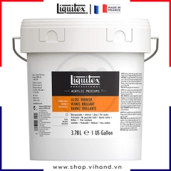 Dung dịch tạo lớp phủ bảo vệ màu Liquitex Professional High Gloss Varnish (Siêu bóng) - 3.78L (128Oz)