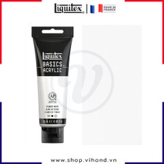 Màu vẽ đa chất liệu Liquitex Basics Acrylic Titanium White #432 – 118ml (4Oz)