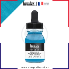 Mực acrylic cao cấp Liquitex Professional Acrylic Ink 470 Cerulean Blue Hue - 30ml (1Oz)