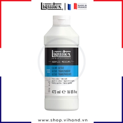 Sơn lót nền cao cấp dạng trong suốt Liquitex Professional Acrylic Clear Gesso - 473ml (16Oz)