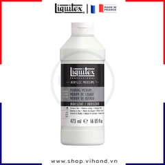 Dung môi đổ màu acrylic, tạo hiệu ứng ngọc trai Liquitex Professional Iridescent Pouring Medium - 473ml (16Oz)