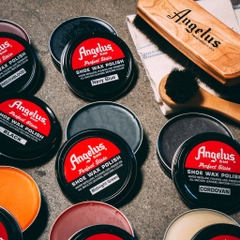 Xi đánh giày da cao cấp Angelus Shoe Wax Polish - Tan