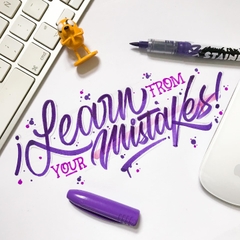 Bút vẽ vải giặt không phai màu, ngòi cọ Sharpie Stained