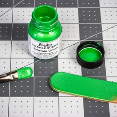 Màu vẽ da, vải Angelus Leather Paint Pearlescent Emerald Green 29.5ml (1Oz) – 457