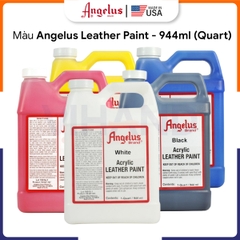 Màu vẽ da vải Angelus Acrylic Leather Paint 472ml (Pint) & 944ml (Quart)