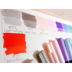 Bút lông màu nước vẽ nghệ thuật Sakura Koi Coloring Brush Pen - Ngòi cọ