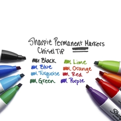 Bút lông dầu vẽ trên nhiều chất liệu Sharpie Chisel Tip