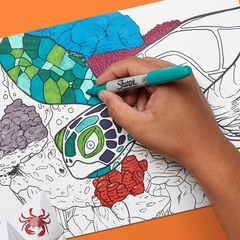 Bút lông dầu vẽ trên nhiều chất liệu Sharpie Fine Point 0.9mm