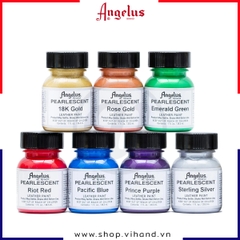 Màu vẽ da, vải Angelus Leather Paint Pearlescent 29.5ml (1Oz)
