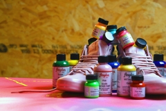 Màu vẽ da, vải Angelus Leather Paint Neon 118ml (4Oz)