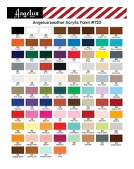 Màu vẽ da vải Angelus Acrylic Leather Paint 472ml (Pint) & 944ml (Quart)