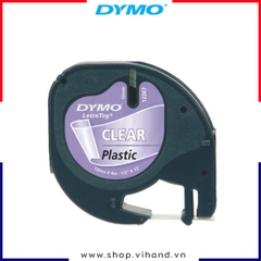 Cuộn nhãn dán Dymo (LT) nhựa Polyester dùng cho máy LetraTag