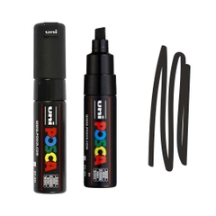 Bút sơn nước vẽ đa chất liệu Uni Posca PC-8K - Ngòi 8.0mm (Cây lẻ)