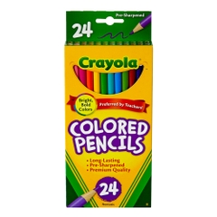 Bộ bút chì màu cho bé tập vẽ tranh Crayola Colored Pencils