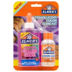 Bộ sản phẩm mini làm slime Elmer’s Washable Color Glue Slime Kit