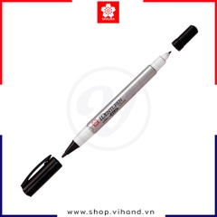 Bút lông đánh dấu 2 đầu Sakura Identi Pen XYK-T#49 – Màu Đen (Black)