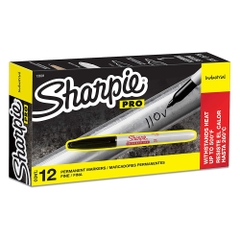 Bút lông dầu mực chịu nhiệt độ cao Sharpie Industrial - Black (Màu đen)