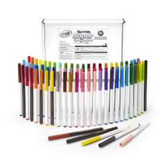 Bộ bút lông màu, có thể rửa được Crayola Super Tips Washable Markers - 100 Màu