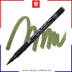 Bút lông ngòi cọ Sakura Koi Coloring Brush XBR#130 – Sap Green