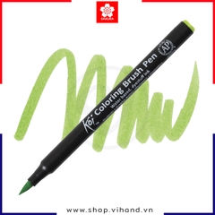 Bút lông ngòi cọ Sakura Koi Coloring Brush XBR#27 – Yellow Green