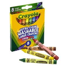 Bộ bút sáp màu, có thể rửa được Crayola Ultra-Clean Washable Crayons - 24 Màu