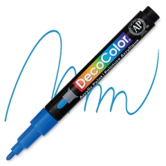 Bút sơn acrylic vẽ đa chất liệu Marvy Uchida DecoColor Fine #215 - Ngòi 1.4mm