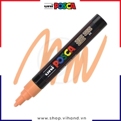 Bút sơn vẽ đa chất liệu Uni Posca Paint Marker PC-5M Medium - Light Orange