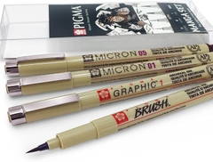 Bút vẽ đồ họa chuyên dụng Sakura Pigma Graphic - Màu đen