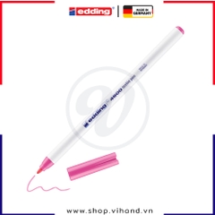 Bút vẽ vải không phai Edding 4600 Textile Marker - Pink