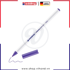 Bút vẽ vải không phai Edding 4600 Textile Marker - Neon Violet