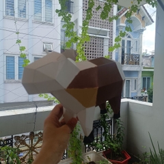 Bộ kit DIY Mô hình giấy 3D Capybara tự láp ráp (MH-01)