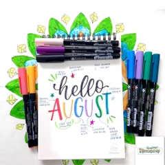 Bút lông màu nước vẽ nghệ thuật Sakura Koi Coloring Brush Pen - Ngòi cọ