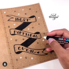 Bút sơn vẽ trên nhiều chất liệu Uni Posca PC-17k (Ngòi XXL Chisel 15.0mm) (Cây lẻ)