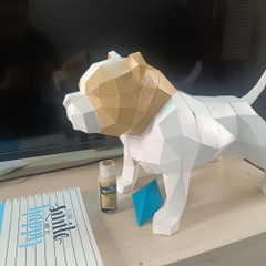 Bộ kit DIY Mô hình giấy 3D Dog tự láp ráp (MH-04)