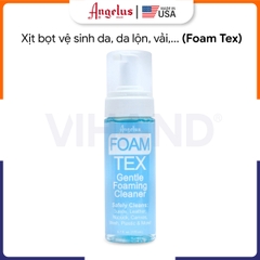 Dung dịch vệ sinh đồ hiệu dạng xịt bọt Angelus Foam Tex 170ml