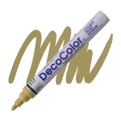 Bút sơn vẽ đa chất liệu, không xóa được Marvy Uchida DecoColor #728 - Ngòi 2.0mm