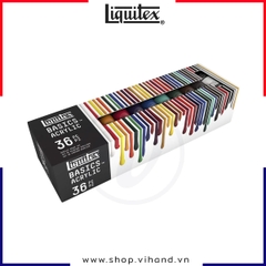 Hộp 36 màu vẽ đa chất liệu Liquitex Basics Acrylic  - 22ml