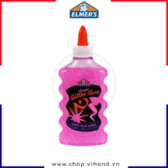 Keo dán kim tuyến Elmer’s Glitter Glue 177ml – Hồng (Pink)