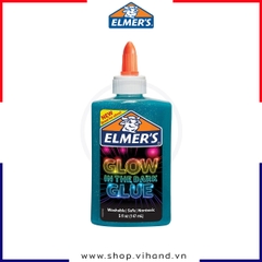 Keo dán phát sáng trong tối Elmer’s Glow in the Dark 147ml – Xanh dương (Blue)