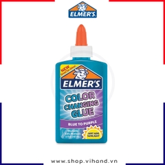 Keo dán thay đổi màu sắc Elmer’s Color Changing Glue 147ml – Xanh dương (Blue)