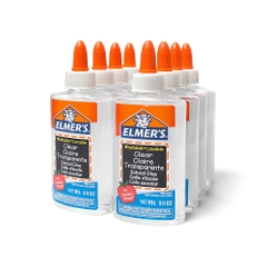 Keo dán trong suốt Elmer’s Washable Clear Glue 946ml – Không màu