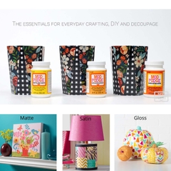 Keo đa năng để dán, phủ bảo vệ, in ảnh MOD PODGE Gloss 3 trong 1 làm đồ thủ công