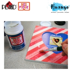 Keo đa năng để dán, phủ bảo vệ, in ảnh MOD PODGE Super Gloss 3 trong 1 làm đồ thủ công