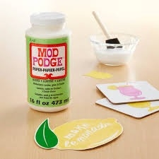 Keo Đa Năng Mod Podge Paper Gloss (Hiệu ứng bóng) – Dán, Phủ Bảo Vệ Và Hoàn Thiện Bề Mặt Chuyên Dụng Cho Giấy